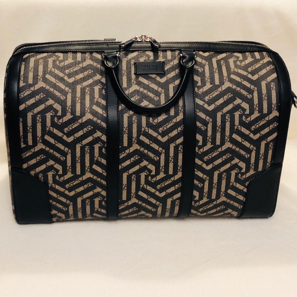 GUCCI GG Supreme Monogram Caleido Duffle Bag - Picture 2 of 7